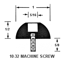 Image of IPA422-A.Machine Screw Bumper